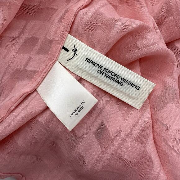 Ann Taylor Petite Sleeveless Blouse MP Pink Relaxed Lightweight Work Office Chic - Picture 10 of 11